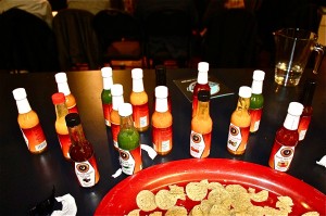 PHOTO BOTTLES Healthy, Hot & Saucey